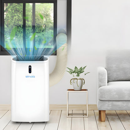 Airvots 14000 BTU(Ashrae) Portable Air Conditioner with APP and WiFi Control