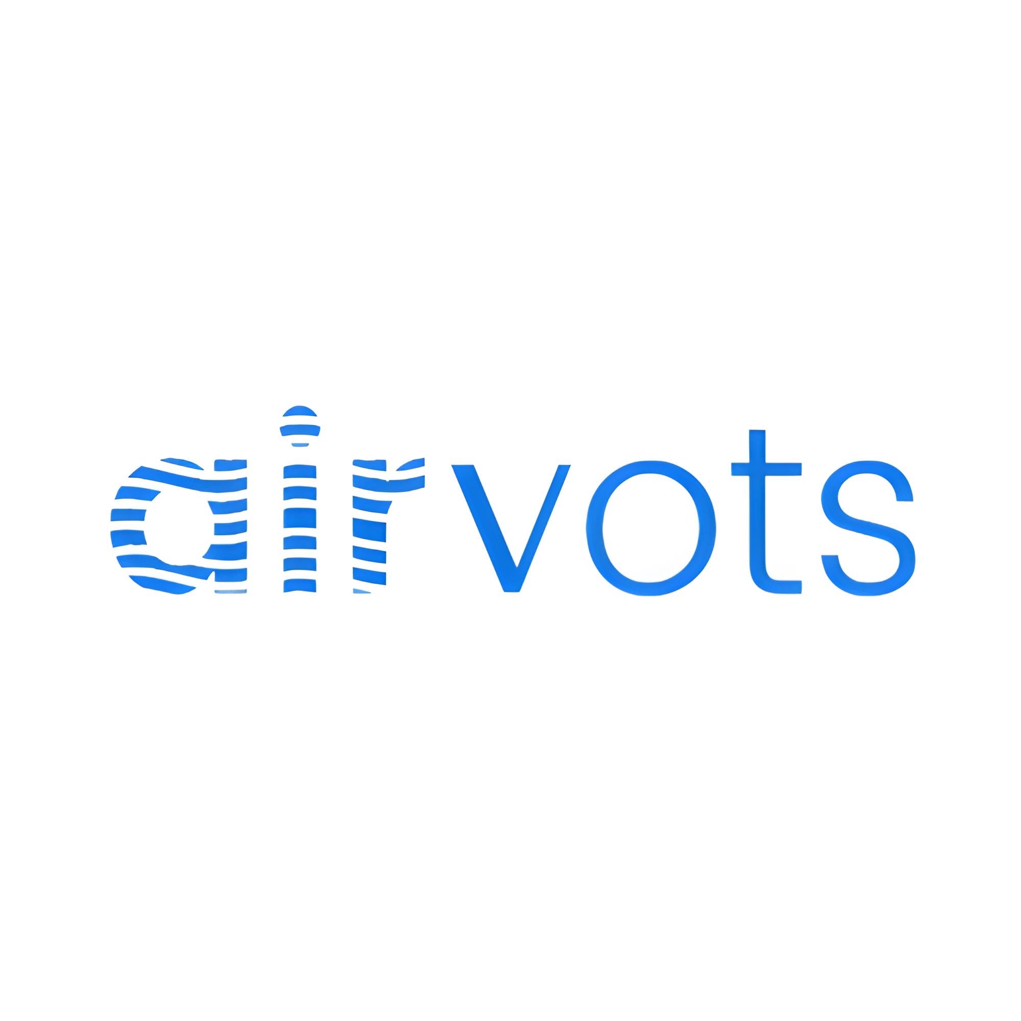 The picture airvots.com shows when its homepage is shared