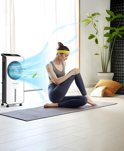 Airvots 3-in-1 Evaporative Air Cooler with 12H Timer Remote
