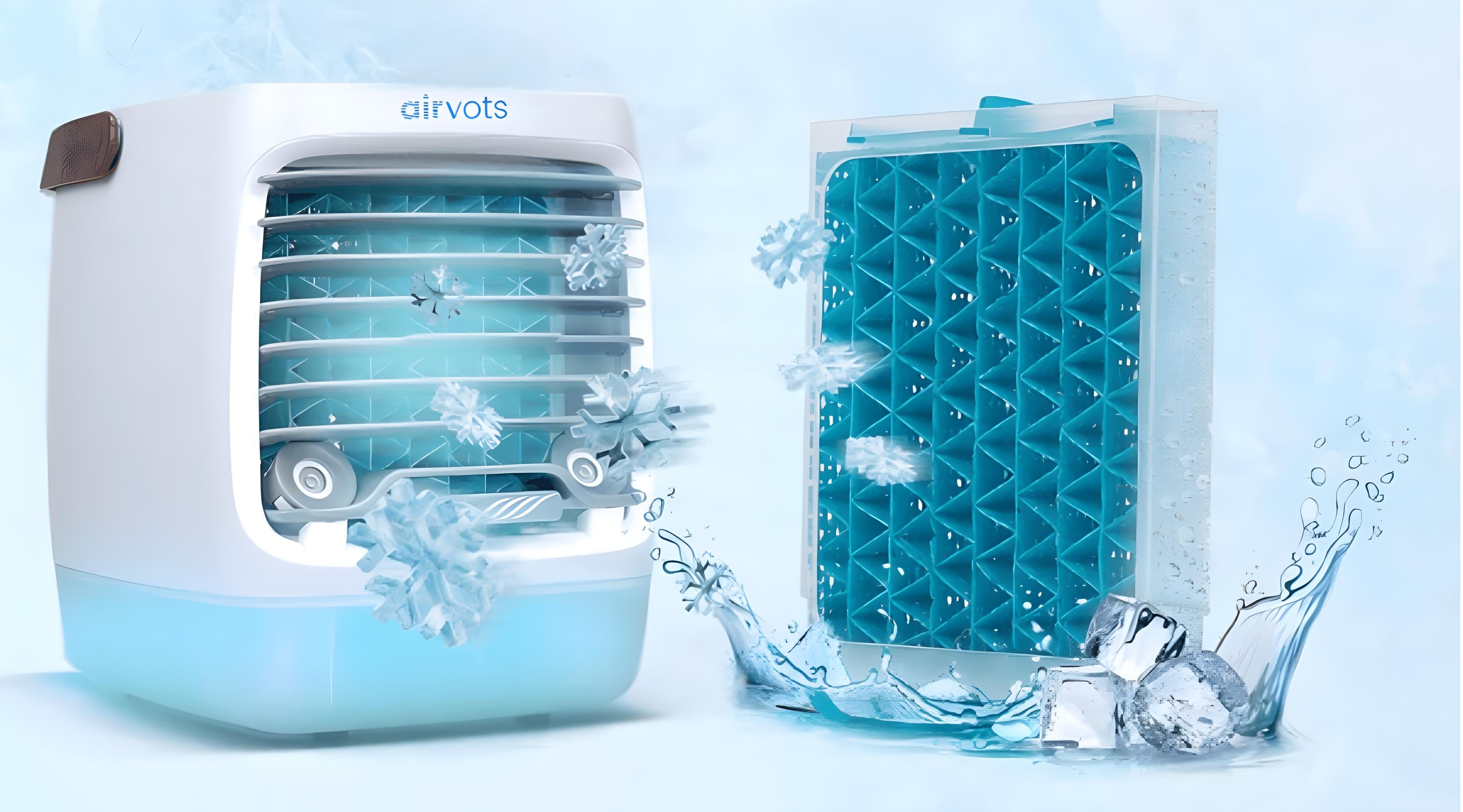 Airvots Portable Mini Air Cooler: Your Instant Cooling Solution